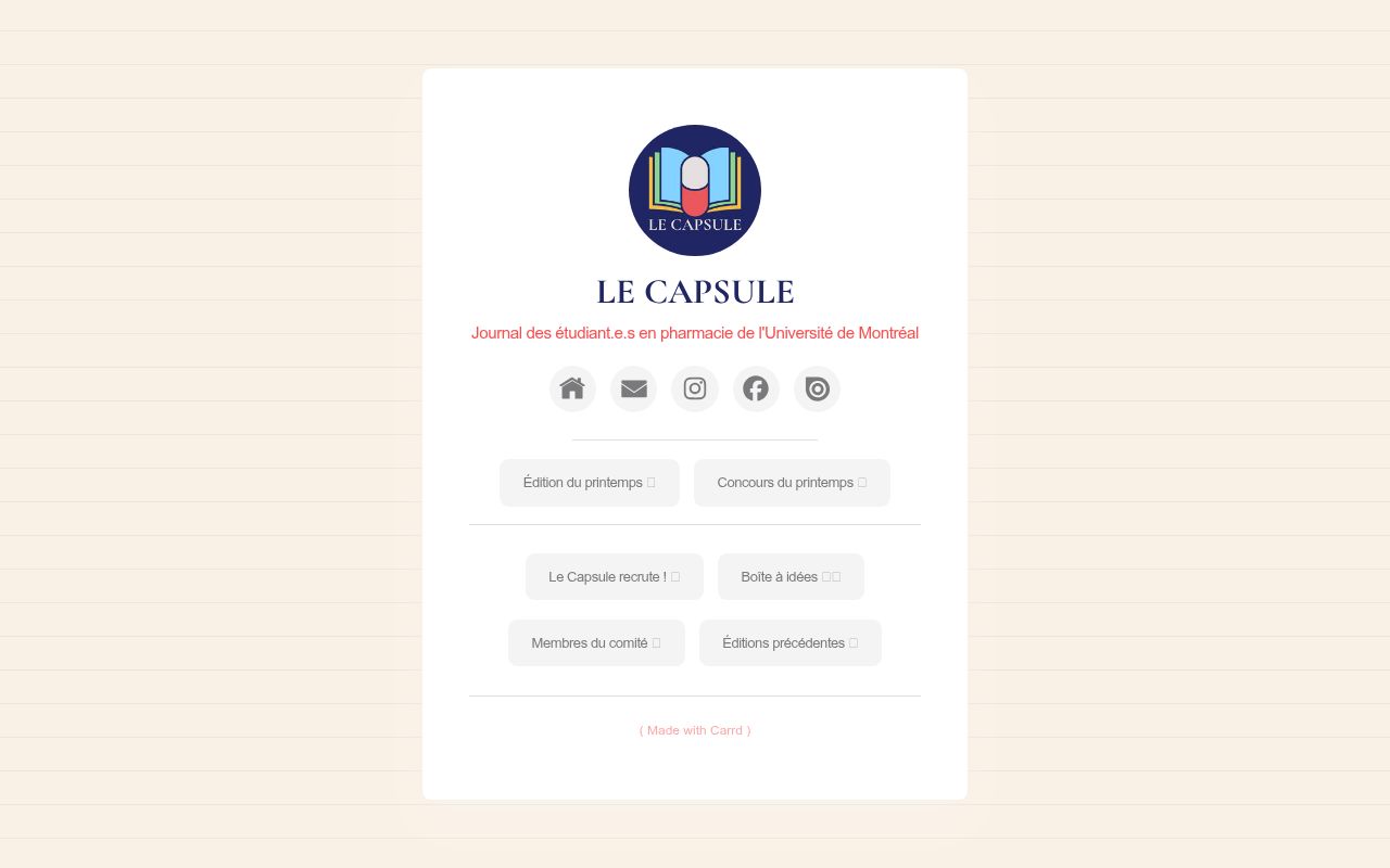 Le Capsule